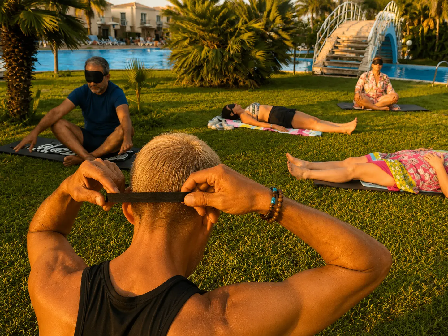 Meditazione e pratica bendata La Cura